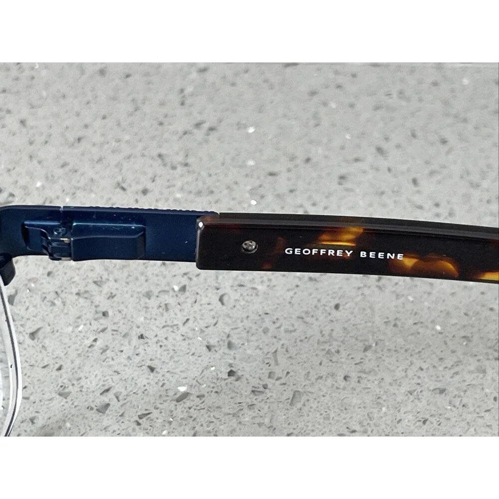 Geoffrey Beene Eyeglasses Frames ONLY G425 Rectangle Full Rim 57-18-150 OLI B 36